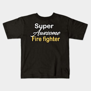 Fire fighter Kids T-Shirt